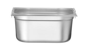 Recipient GN 1/2, adâncime 15 cm din oțel cu mânere | HENDI 817346