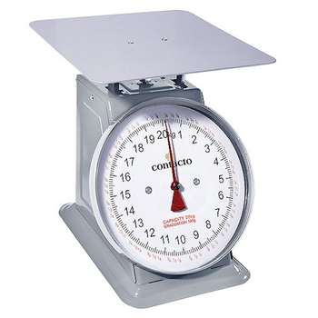 Cântar de bucătărie cu tavă, până la 20 kg, precizie 100 g | CONTACTO 241/020