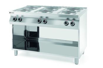 Aragaz electric cu 6 plăci Kitchen Line | HENDI 226230