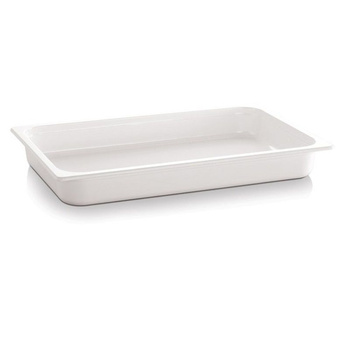 Recipient GN 1/3 ad. 6,5 cm din melamină alb | APS 83753