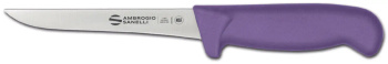 Cuțit de tranșat îngust Supra Colore, lung. 28 cm | AMBROGIO SANELLI S307.014P