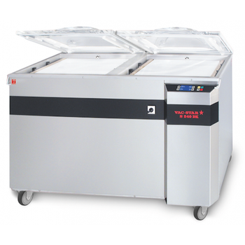 Mașină mobilă de ambalare în vid cu 2 camere S-240 DK GX V/B63 | VAC-STAR V-4333-JZ-AHBCAB