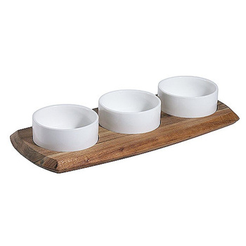 Set de baie din lemn | CONTACTO 3874/340