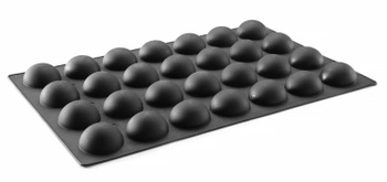 Formă din silicon SEMI-SPHERE, 60x39,5x(H)3,5 cm | HENDI 677216