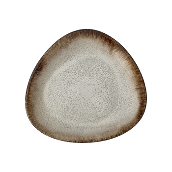 Farfurie întinsă Delta Cristall dolomit 26 cm | KERA CERAMIKA 15.3.DOLOMIT