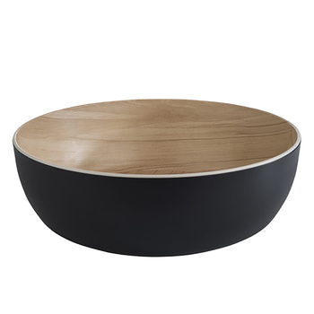 Bol melaminat FRIDA negru diam. 30 cm | APS 84935