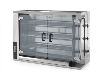 HENDI 226070 Rotisor de pui pe gaz pentru 12-15 tacâmuri