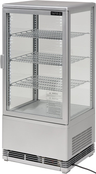 Vitrină frigorifică 78 l argintie | YATO YG-05057