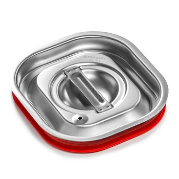 Capac cu garnitură pentru GN 1/6 din oțel inoxidabil | FORGAST FG04116