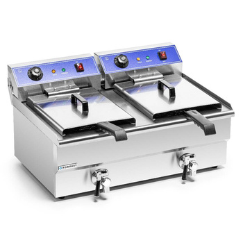 Frigider electric 2x16l cu robinet de scurgere, zonă rece, 10 kW, 230 V | FORGAST FG09016