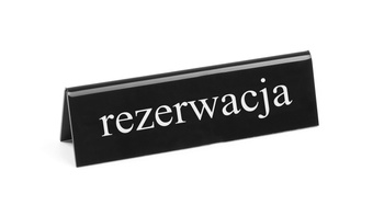 Informații de rezervare semn HENDI 663523