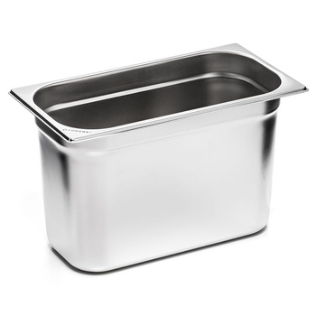 Recipient GN 1/4 adâncime 20 cm eco din oțel inoxidabil | FORGAST FG06420