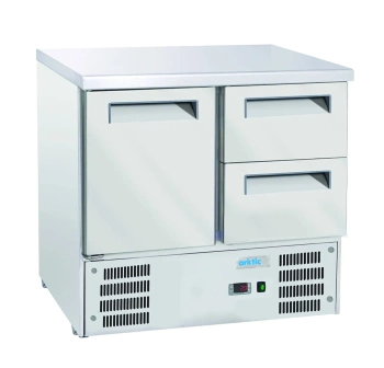 Masă frigorifică cu 1 ușă și 2 sertare | ARKTIC 236765