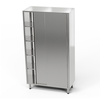 Dulap de trecere din oțel inoxidabil 80x50x200 cm | FORGAST