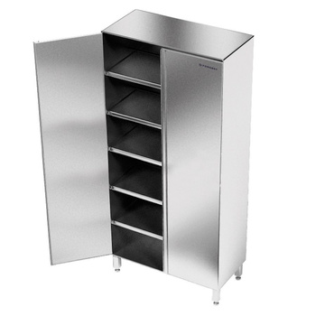 Dulap de depozitare din oțel inoxidabil 120x70x180 cm | FORGAST