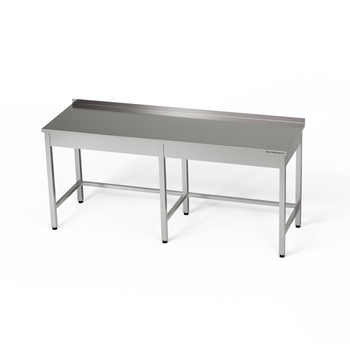 Masă de lucru inox 200x60x85 cm | FORGAST