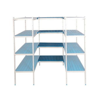 Raft de conectare cu 5 rafturi adânci. 40 cm 5P-134+20UM | ALUSHELF 40539