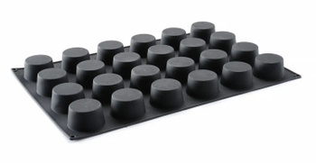 Formă din silicon MUFFIN, 57x37,5x(H)4 cm | HENDI 677223