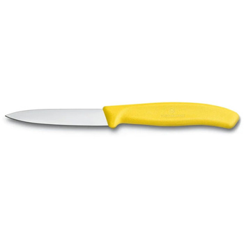 Cuțit pentru legume Swiss Classic galben, lungimea lamei 8 cm | VICTORINOX 6.7606.L118