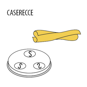Matriță pentru paste Casarecce, 57 mm | FIMAR ACTRMPF1