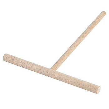 Spatulă de lemn pentru întins aluatul de clătite, 19 cm | CONTACTO 837/150
