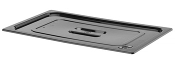 Capac GN 1/4 din policarbonat negru | HENDI 862902