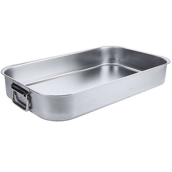 Tavă de copt din oțel inoxidabil satinat 24 l | CONTACTO 141/640