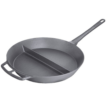 Tigaie de catering din fontă cu mâner, 80 cm | CONTACTO 5094/800