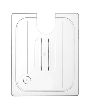Capac din policarbonat pentru GN 1/2 cu decupaj pentru sous vide | HENDI 864210