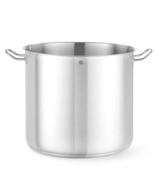 Oală înaltă din oțel inoxidabil fără capac, Kitchen Line, 32 l, diametru 36 cm, înălțime 32 cm | HENDI 837115