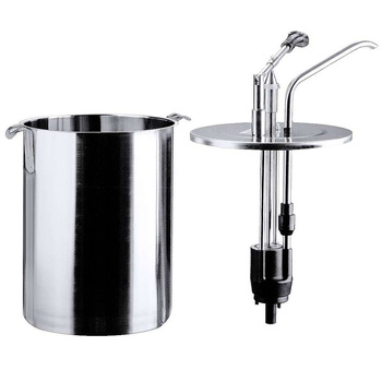 Dozator cu pompă din oțel inoxidabil 6 l | CONTACTO 3050/006