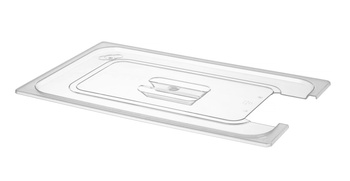 Capac din policarbonat pentru GN 1/1 cu decupaj pentru sous vide | HENDI 864227