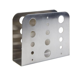 Suport șervețele, oțel inoxidabil, mat, 15x4.5x12.5 cm | APS 11780