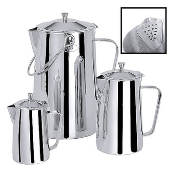 Ceainic cu capac și sită, oțel inoxidabil, 3 l | CONTACTO 3018/300