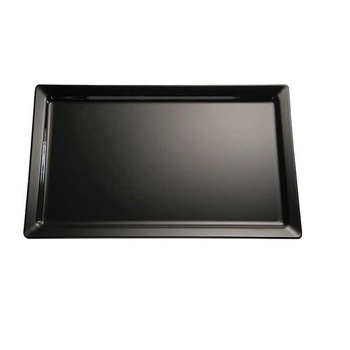 Tavă PURE din melamină neagră GN 1/1 | APS 83479