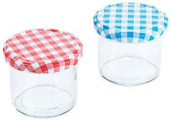 Borcane cu capac 120 ml, set 12 bucăți, înălțime 5.5 cm | CONTACTO 2705/120