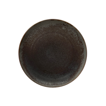 Farfurie întinsă Still Cristall hematit 27 cm | KERA CERAMIKA 14.2.HEMATIT