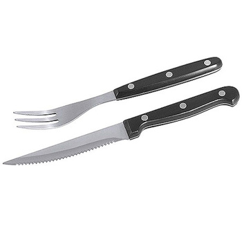 Set de cuțite și furculițe pentru steak, 6 bucăți, lungime 22 cm / 20 cm | CONTACTO 3333/012