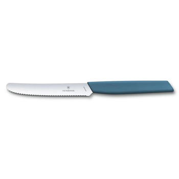 Cuțit de masă Swiss Modern albastru cobalt | VICTORINOX 6.9006.11W2