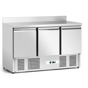 Masa frigorifică cu 3 uși, 400 l, cu agregat inferior | FORGAST FG07003