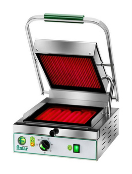 Grătar cu un singur contact cu plăci ceramice netede | FIMAR PV27LL