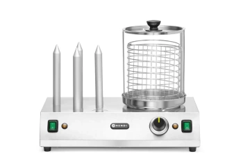 Încălzitor pentru crenvurști și chifle pentru hot-dog, 220-240V/550W, 50x31x39.5 cm | HENDI 265031
