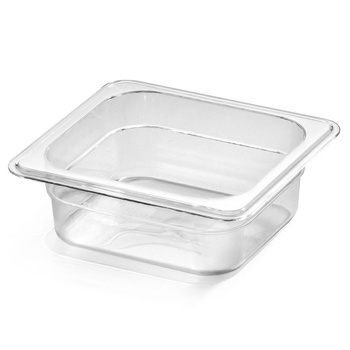 Recipient GN 1/6 ad. 6,5 cm din policarbonat | FORGAST FG06766