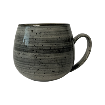 Cana Oskar Still Rustick gri 0,4 l | KERA CERAMICA 1.34.RUSTIC GRI