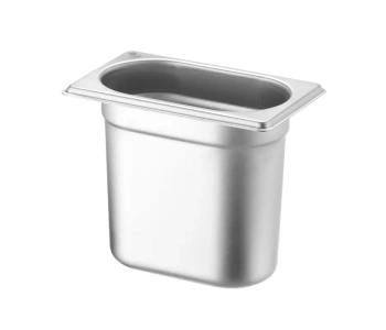 Recipient GN 1/9 adâncime 15 cm din oțel inoxidabil BUDGET LINE | HENDI 800744