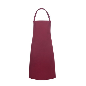 Șorț de bucătar de bază 75 x 90 cm cu cataramă burgundy | KARLOWSKY BLS 4-4-Stck
