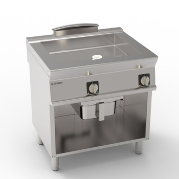 Tigaie electrică pentru catering - capacitate. 28 l cu bază | TECNOINOX 716072