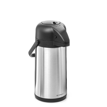 Termos din oțel pentru catering cu pompă 2,5 l | FORGAST FG05825