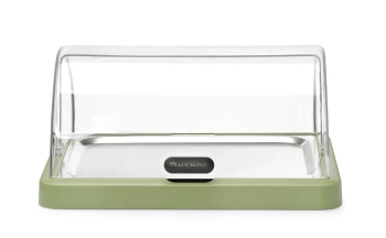 Vitrină frigorifică roll-top Duo UNIQ proiectată de Robert Bronwasser, verde, 46x35x22 cm | HENDI 871966