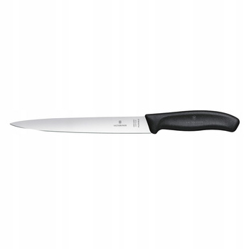 Cuțit pentru filetat Swiss Classic negru, lungimea lamei 20 cm | VICTORINOX 6.8713.20B